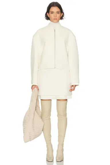 Jil Sander Velvet Mini Skirt | Thumbnail 5 Jil Sander Velvet Mini Skirt | Thumbnail 5