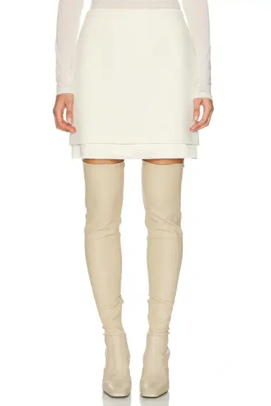 Jil Sander Velvet Mini Skirt | Thumbnail 1 Jil Sander Velvet Mini Skirt | Thumbnail 1