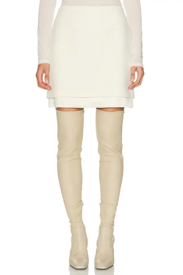 Jil Sander Velvet Mini Skirt
