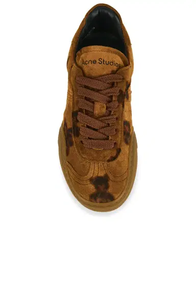 Acne Studios Bars Bear Print Sneaker | Thumbnail 4 Acne Studios Bars Bear Print Sneaker | Thumbnail 4