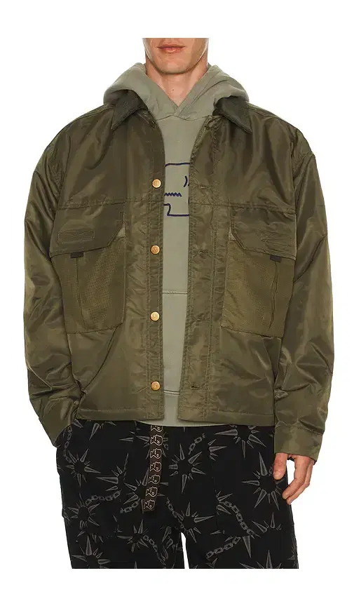 Brain Dead Cropped Chore Jacket