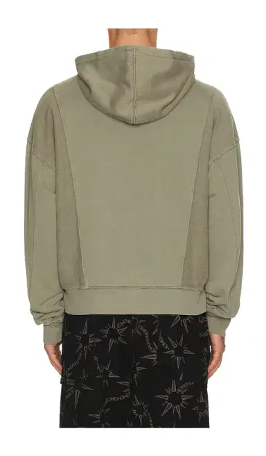 Brain Dead Mendoza Cropped Hoodie | Thumbnail 2