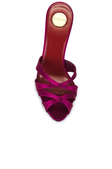 Saint Laurent Chandelle Mule Sandal | Thumbnail 4 Saint Laurent Chandelle Mule Sandal | Thumbnail 4