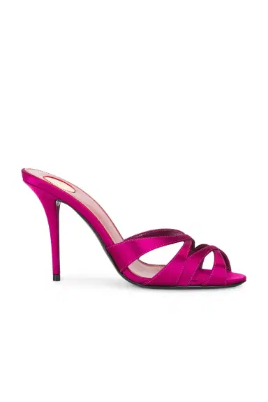 Saint Laurent Chandelle Mule Sandal | Thumbnail 1 Saint Laurent Chandelle Mule Sandal | Thumbnail 1