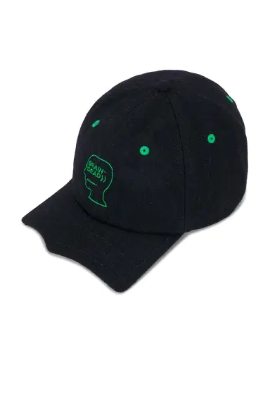 Brain Dead Batwing Logohead Flannel Hat | Thumbnail 6