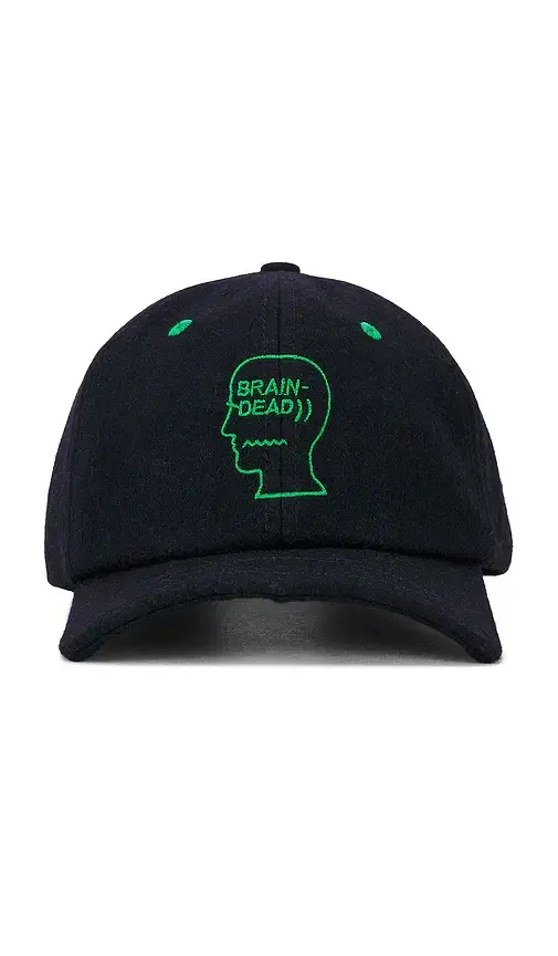 Brain Dead Batwing Logohead Flannel Hat