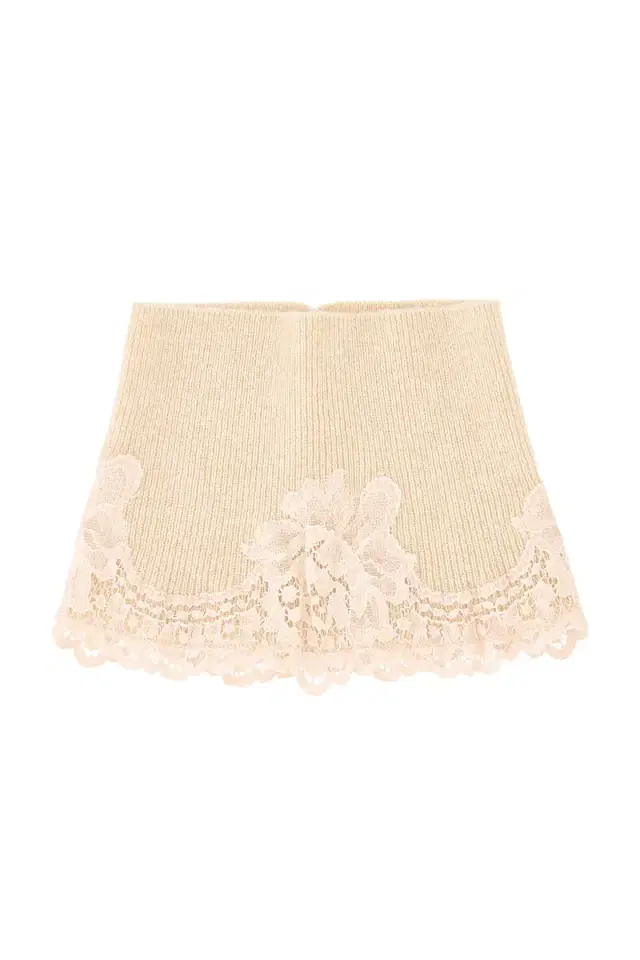 Valentino Garavani V Logo Cashmere Lace Headband