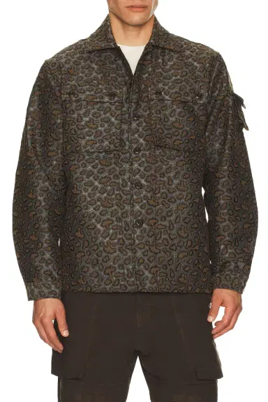Beams Plus Mil Camo Jacquard Shirt Jacket | Thumbnail 3