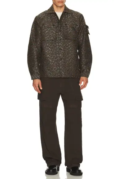 Beams Plus Mil Camo Jacquard Shirt Jacket | Thumbnail 5
