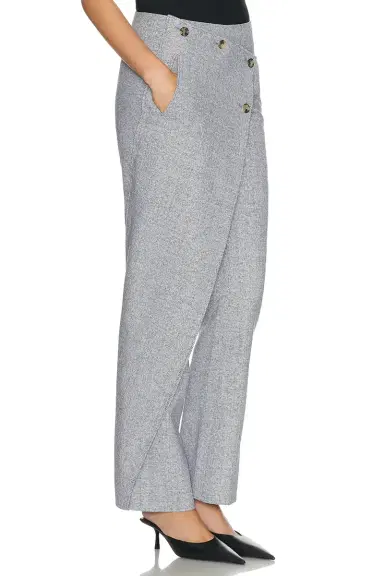 Courreges Oblique Caviar Pant | Thumbnail 2