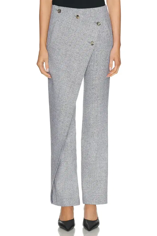Courreges Oblique Caviar Pant