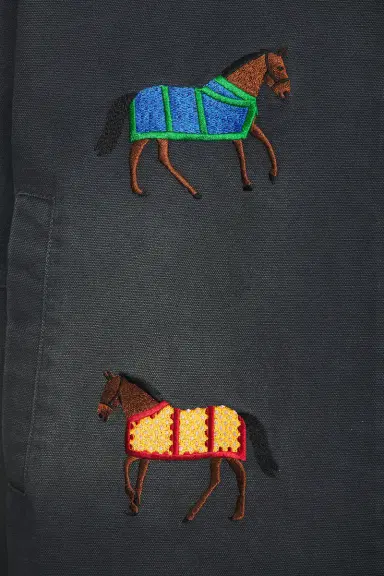 Found Lariat Horse Embroidered Work Jacket | Thumbnail 5