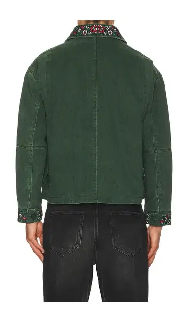 Found Jockey Club Embroidered Work Jacket | Thumbnail 4