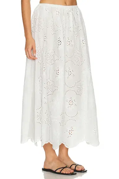 Matteau Broderie Midi Skirt | Thumbnail 2