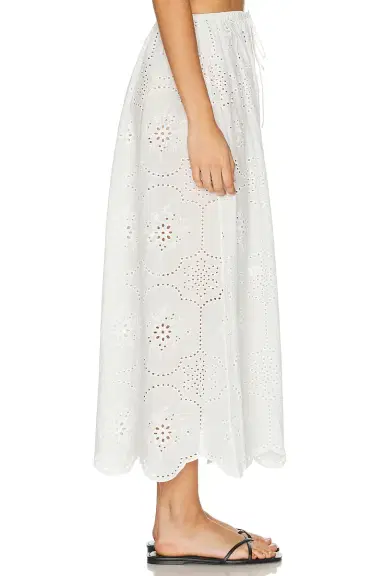 Matteau Broderie Midi Skirt | Thumbnail 3