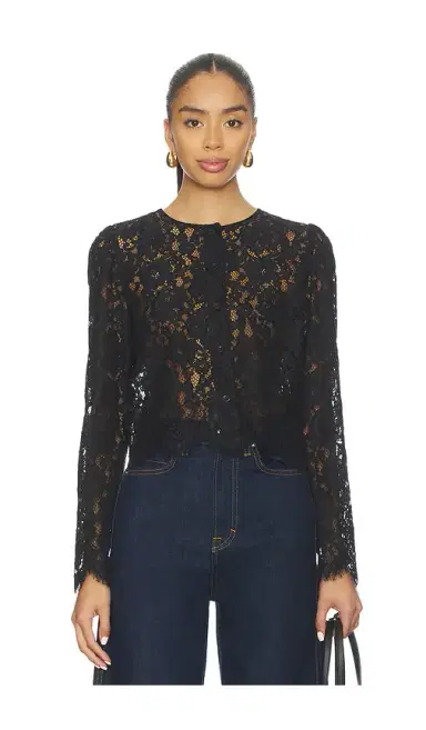 Frame Lace Blouse | Thumbnail 5 Frame Lace Blouse | Thumbnail 5