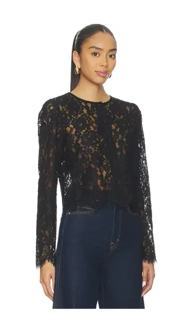 Frame Lace Blouse | Thumbnail 6 Frame Lace Blouse | Thumbnail 6