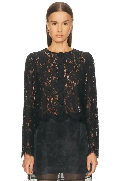 Frame Lace Blouse | Thumbnail 1 Frame Lace Blouse | Thumbnail 1