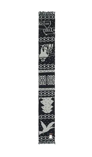 Beams Plus Muffler Jacquard Nordic Pattern Scarf | Thumbnail 2