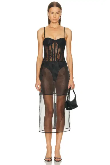 PatBo Laila Lace Bodysuit | Thumbnail 5