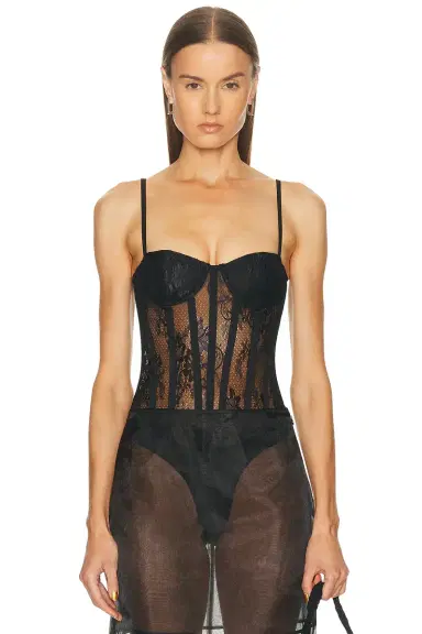 PatBo Laila Lace Bodysuit | Thumbnail 1