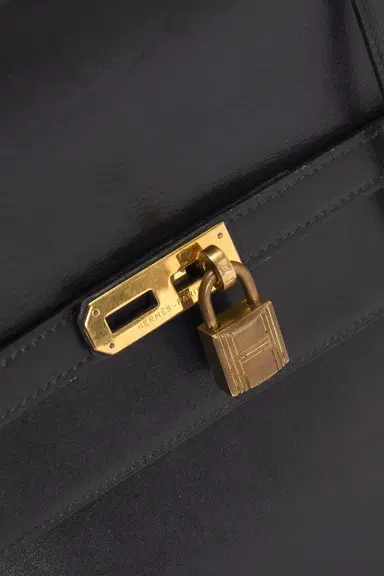 HERMÈS Box Kelly Depeche 38 Briefcase | Thumbnail 7