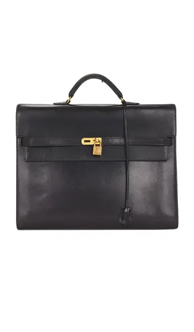 HERMÈS Box Kelly Depeche 38 Briefcase | Thumbnail 1