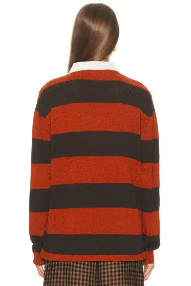 BODE Pine Stripe Polo Top | Thumbnail 3