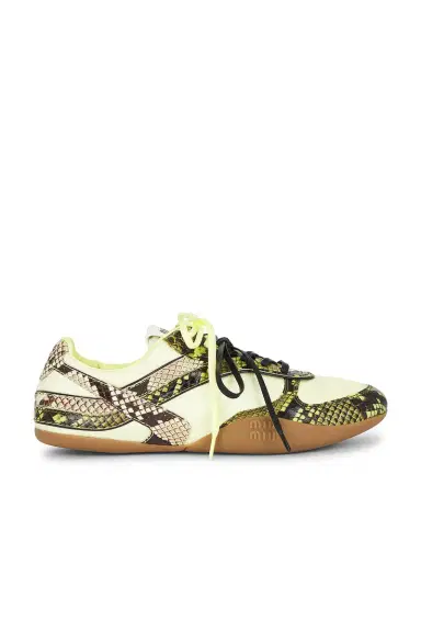 Miu Miu Nylon & Ayers Sneaker | Thumbnail 1 Miu Miu Nylon & Ayers Sneaker | Thumbnail 1