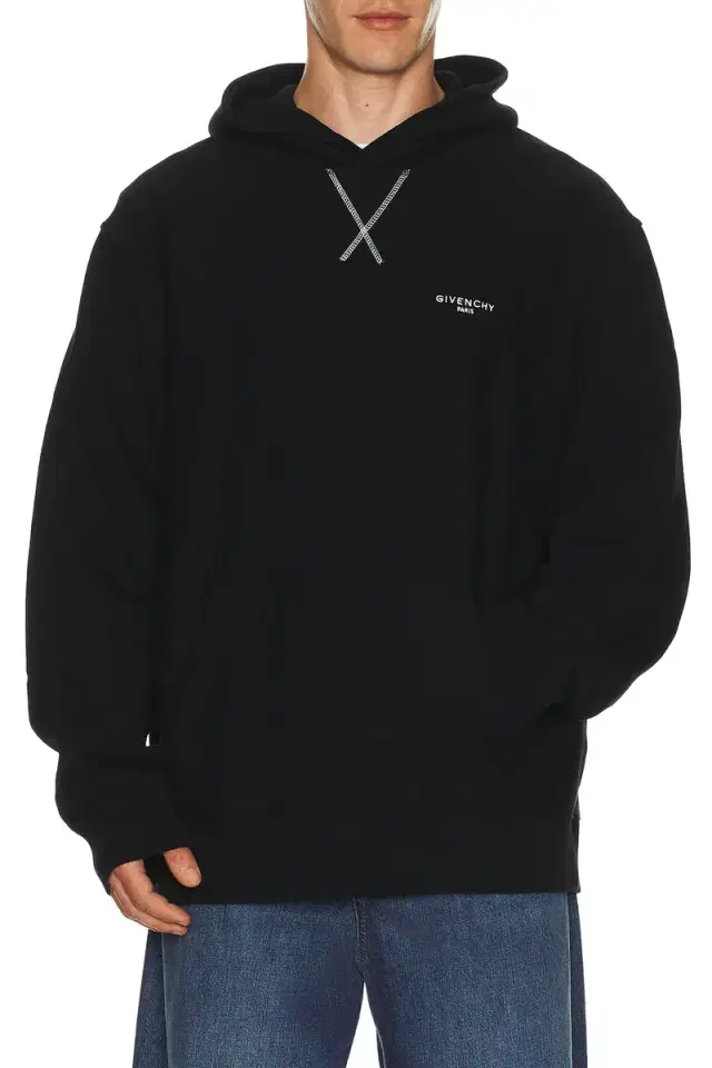 Givenchy Couture Seam Regular Fit Hoodie