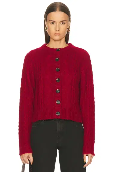 RE/DONE Cable Cardigan | Thumbnail 3