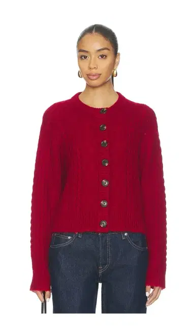 RE/DONE Cable Cardigan | Thumbnail 1