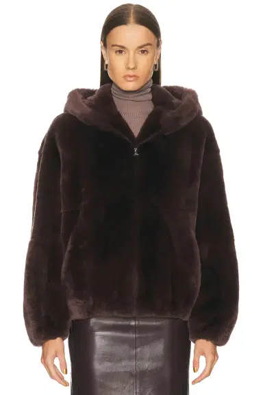 Yves Salomon Hooded Reversible Jacket | Thumbnail 2