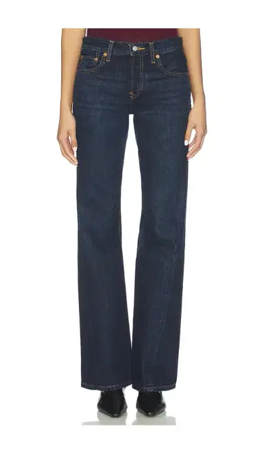 RE/DONE Twisted Mid Rise Bootcut Jeans | Thumbnail 1 RE/DONE Twisted Mid Rise Bootcut Jeans | Thumbnail 1