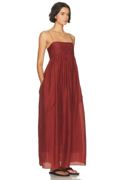 Matteau Empire Pintuck Bodice Dress | Thumbnail 2 Matteau Empire Pintuck Bodice Dress | Thumbnail 2