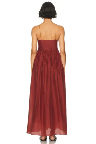 Matteau Empire Pintuck Bodice Dress | Thumbnail 3 Matteau Empire Pintuck Bodice Dress | Thumbnail 3