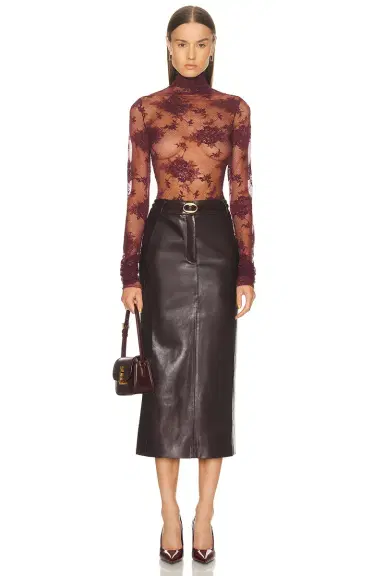 The Andamane Ziggy Lace Turtleneck Bodysuit | Thumbnail 5 The Andamane Ziggy Lace Turtleneck Bodysuit | Thumbnail 5