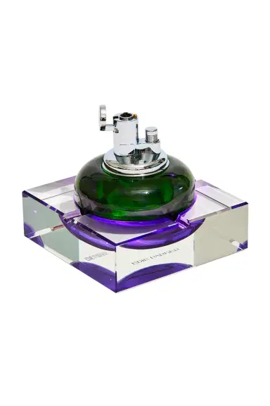 Edie Parker Glass Tabletop & Ashtray Set | Thumbnail 1 Edie Parker Glass Tabletop & Ashtray Set | Thumbnail 1