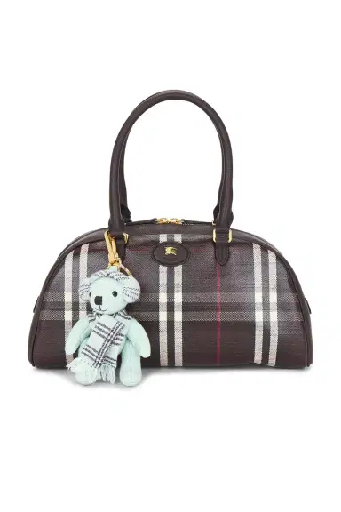 Burberry Thomas Scarf Earmuff Charm | Thumbnail 4 Burberry Thomas Scarf Earmuff Charm | Thumbnail 4