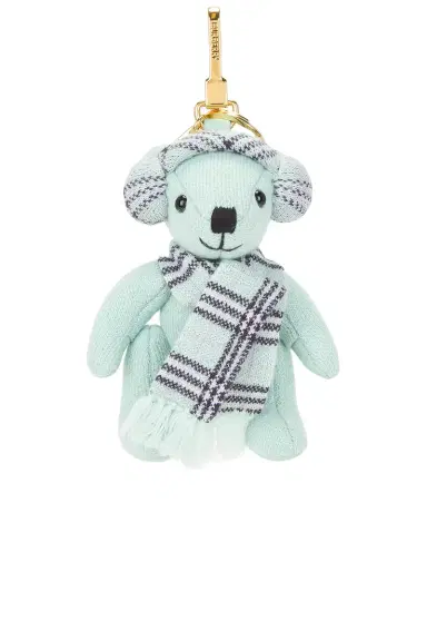 Burberry Thomas Scarf Earmuff Charm | Thumbnail 1 Burberry Thomas Scarf Earmuff Charm | Thumbnail 1