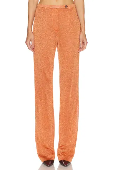 Miu Miu Wide Leg Trouser | Thumbnail 1 Miu Miu Wide Leg Trouser | Thumbnail 1