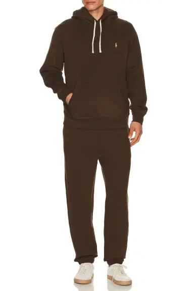 Polo Ralph Lauren Long Sleeve RL Fleece Pullover Hoodie | Thumbnail 5