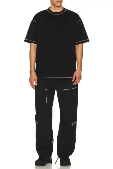COMME des GARCONS HOMME Contrast Stitch Tee | Thumbnail 3