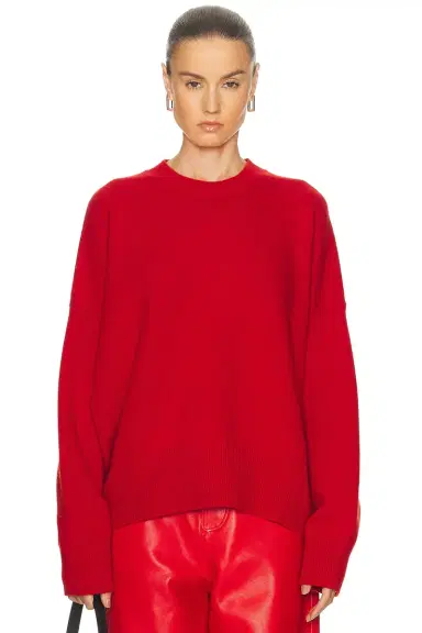 RÓHE Brushed Wool Crewneck Sweater | Thumbnail 1