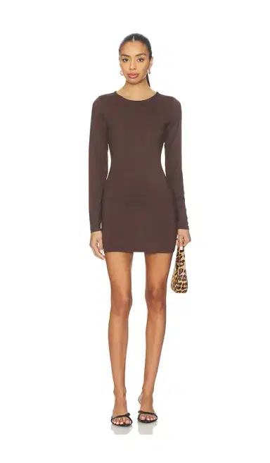 Skims Smooth Layers Crewneck Tunic | Thumbnail 1