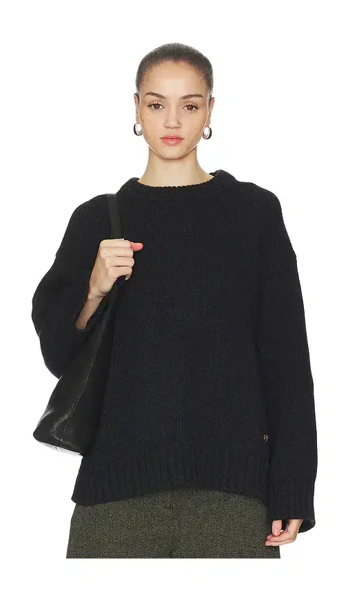 Ganni Chunky Wool Mix Sweater