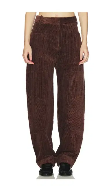 Ganni Seersucker Corduroy Pant | Thumbnail 1