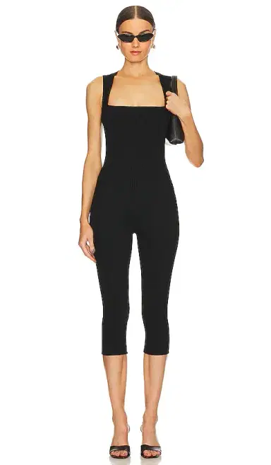 SANS FAFF Bell Pedal Pusher Jumpsuit | Thumbnail 1