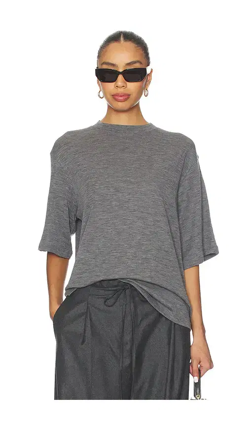 Oversized Soft Merino T-Shirt