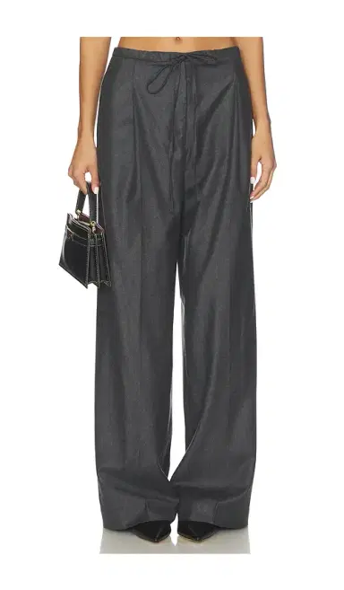 RÓHE Relaxed Soft Wool Trousers | Thumbnail 1